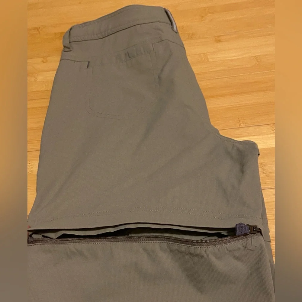 L.L.Bean Boys Convertible Hiking Outdoor Pants | Zip-Off Shorts | Size 16 - Picture 8 of 10